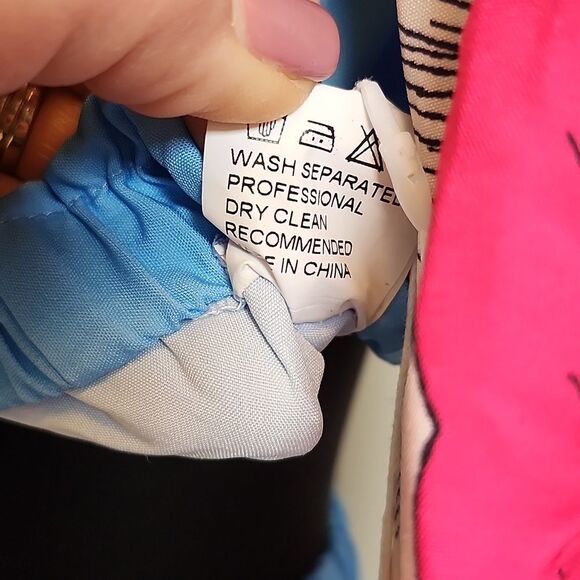 Easel NWT 2-pc Floral Maxi Dress, Light Blue, Pink, Cream, Fits S-M - Picture 12 of 12